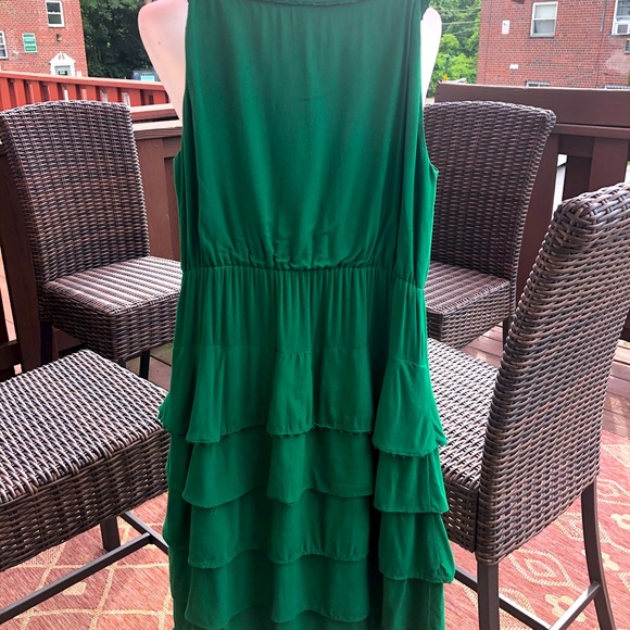 Anthropologie by Maeve Kelly green dress - Picture 6 of 9